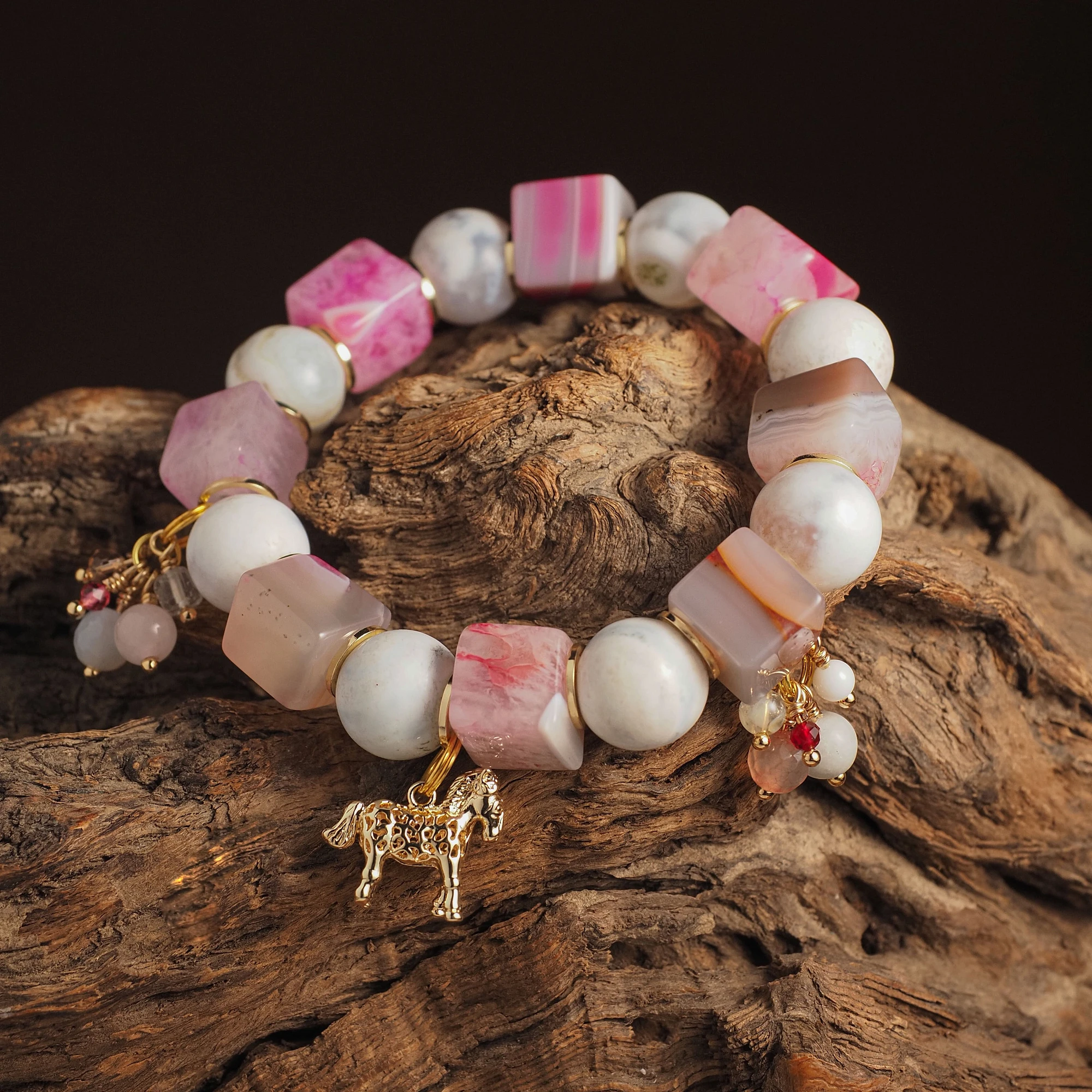 Новогодний браслет №4