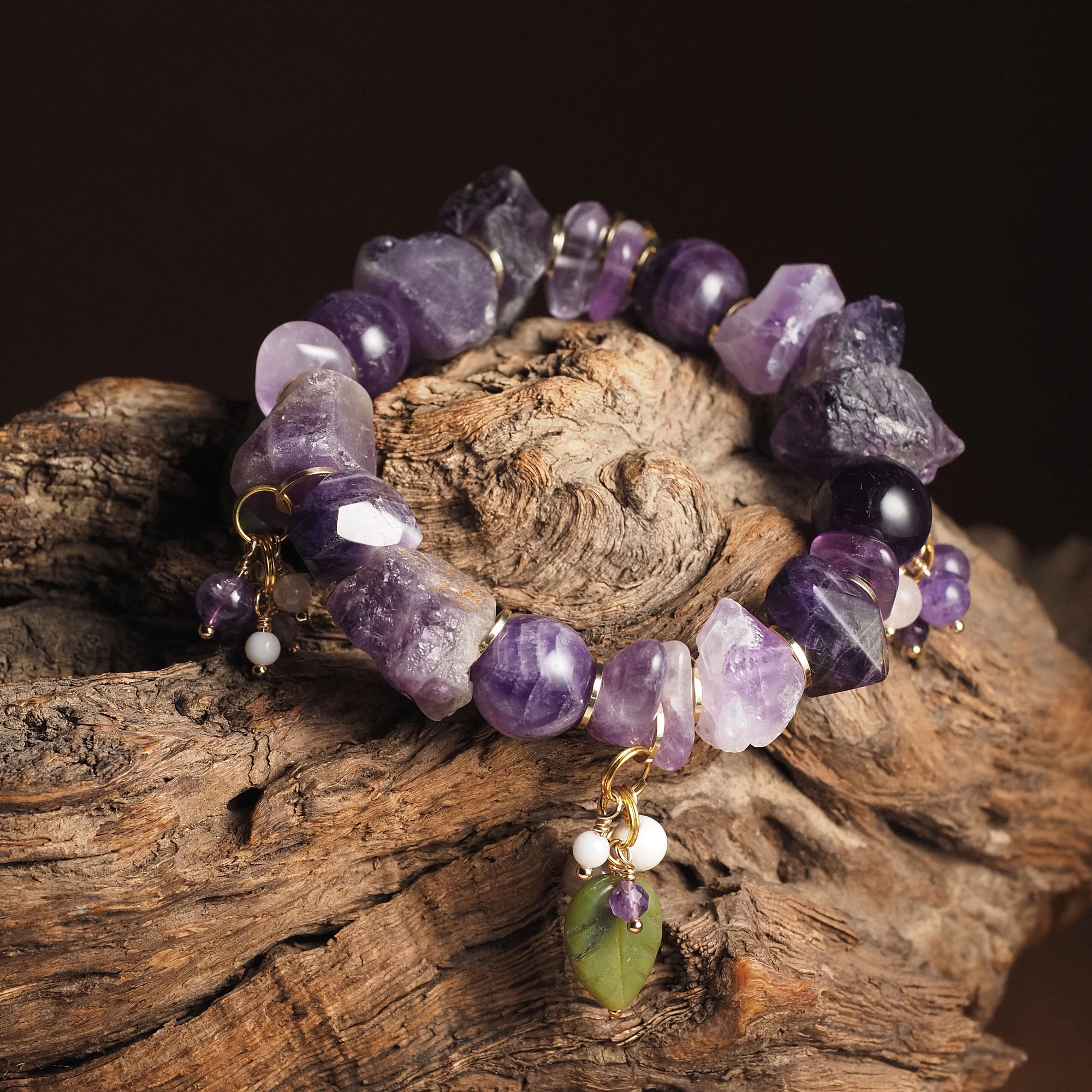 Браслет женский из Аметиста №2