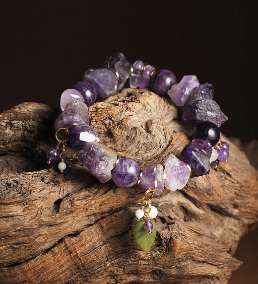 Браслет женский из Аметиста №2