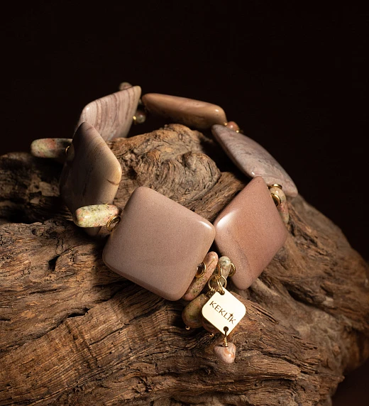 Браслет женский из Яшмы №10