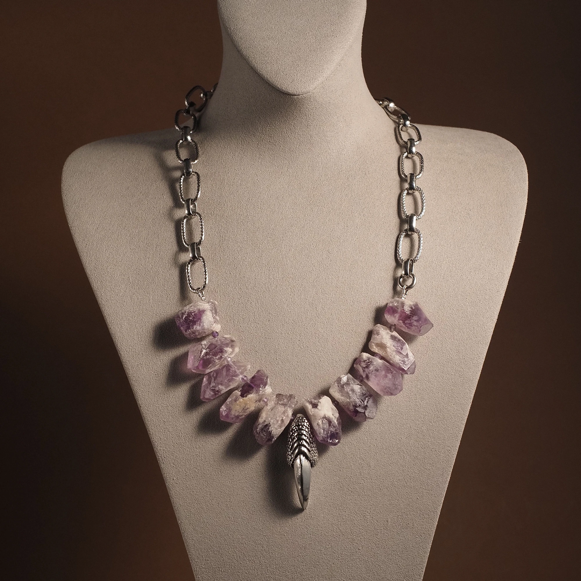 Колье из Аметиста