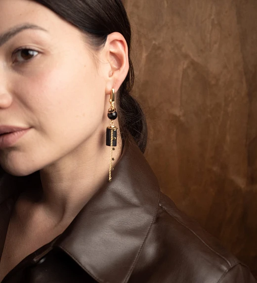 Серьги из Турмалина №1