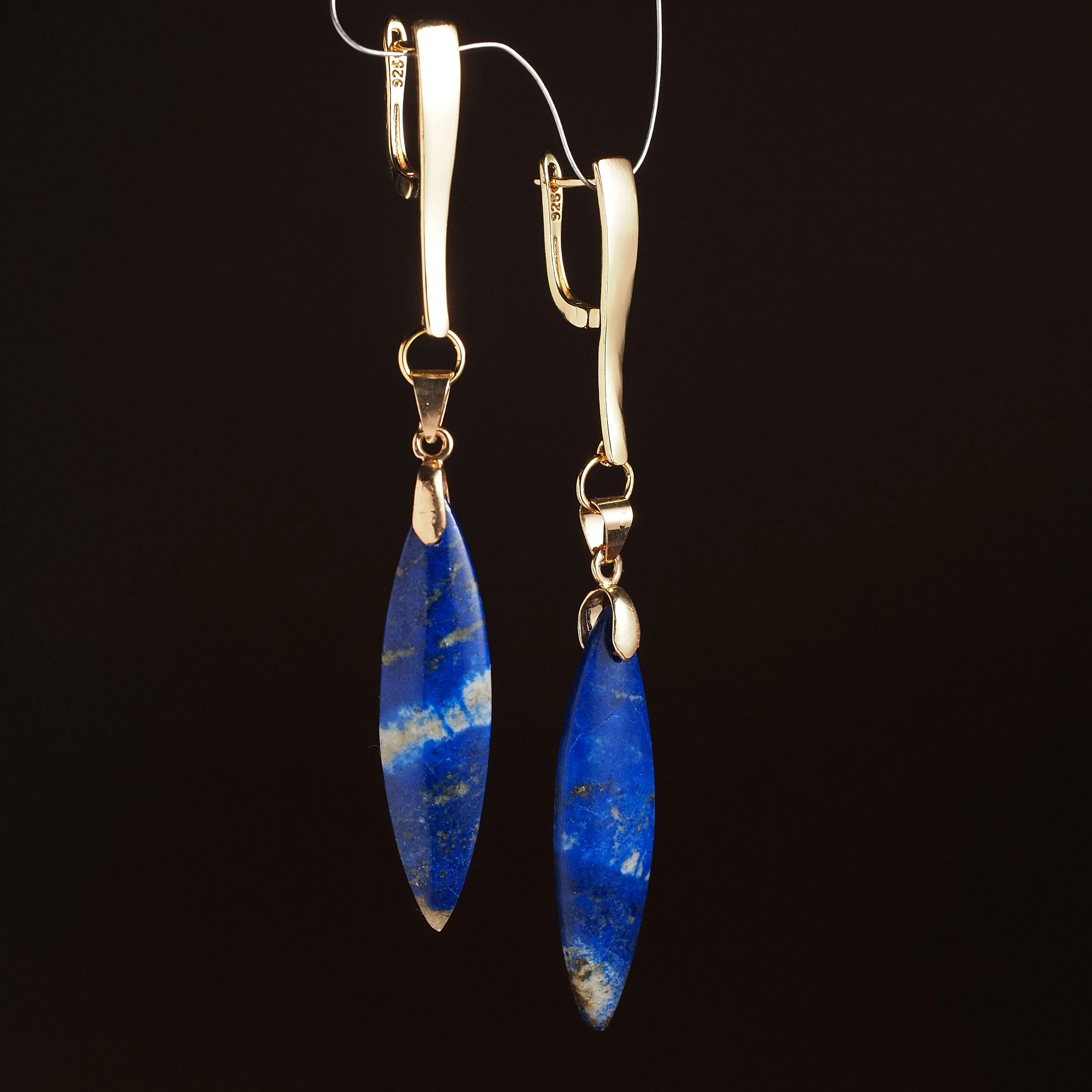 Серьги из Лазурита №3