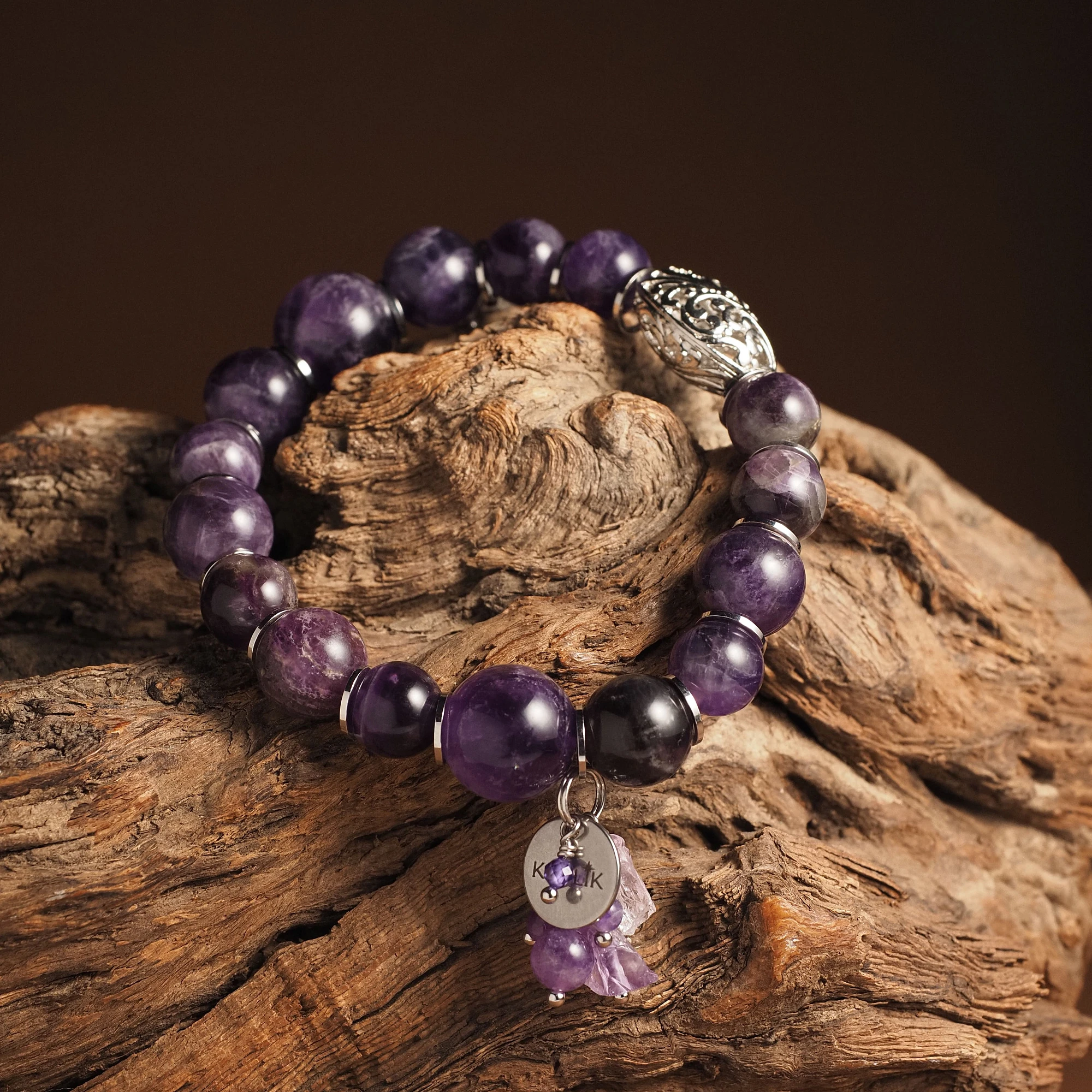 Браслет женский из Аметиста №5