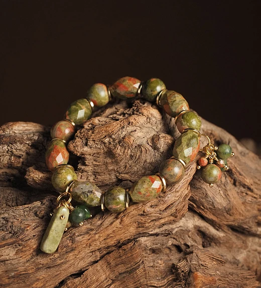 Браслет женский из Яшмы №11