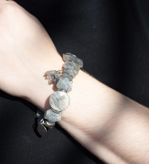 Браслет женский из Лабрадора №1