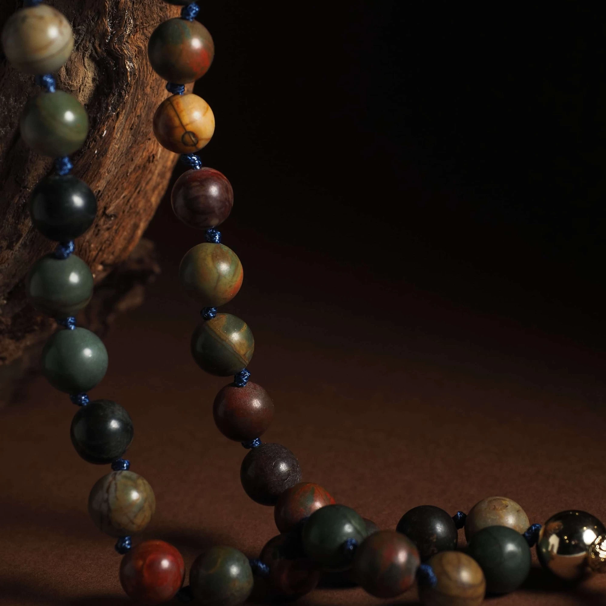 Четки из Агата 33 бусины №2