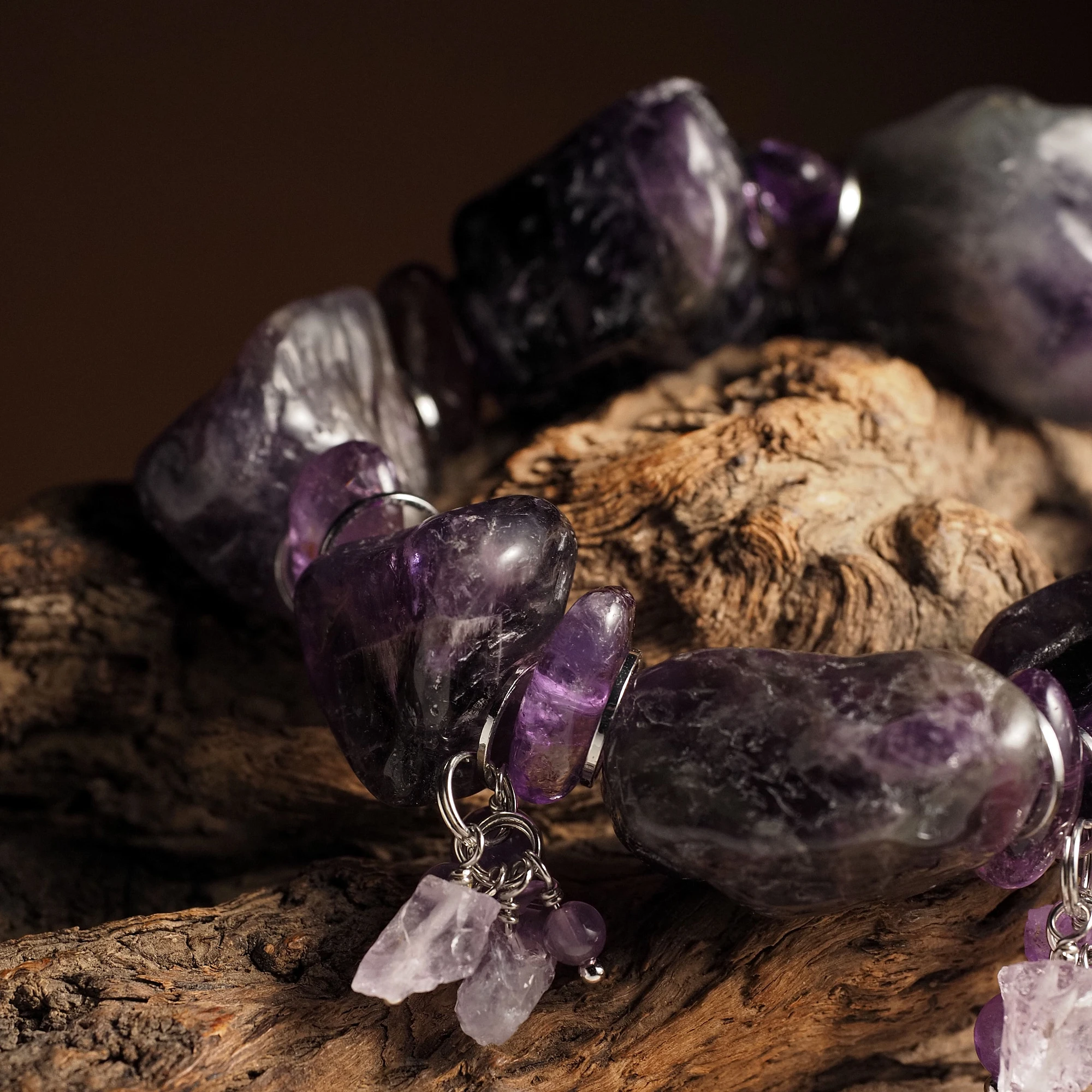 Браслет женский из Аметиста №6