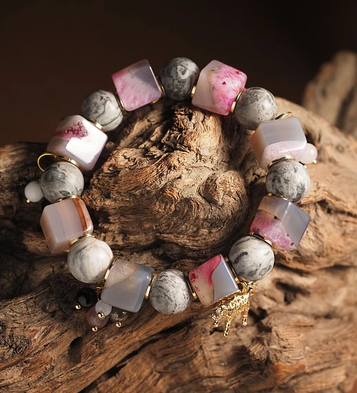 Новогодний браслет №2