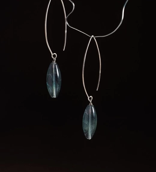 Серьги из Флюорита №3