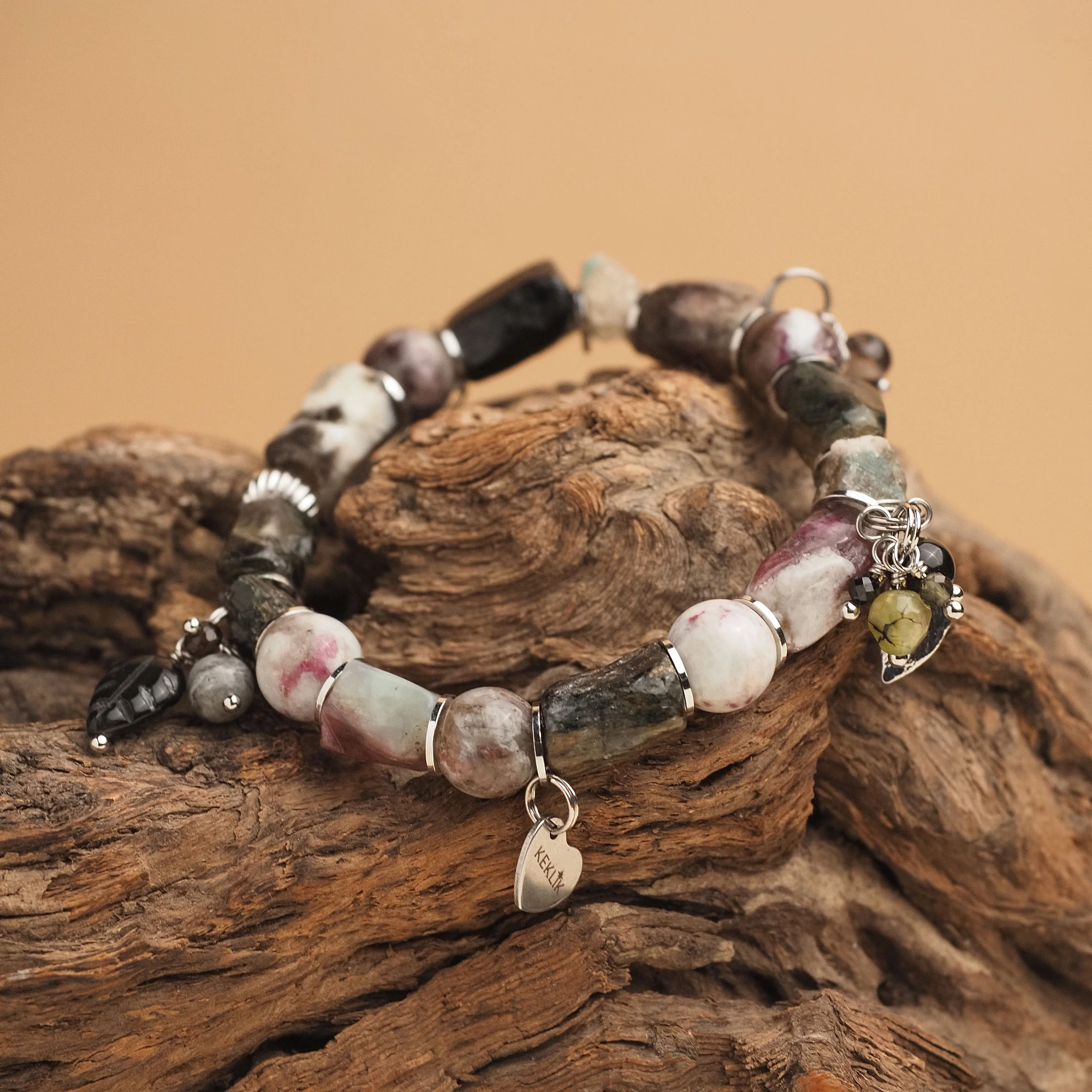 Браслет женский из Турмалина №2