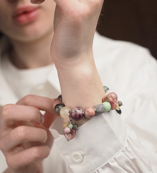 Аспектовый браслет «Открытое сердце» №2