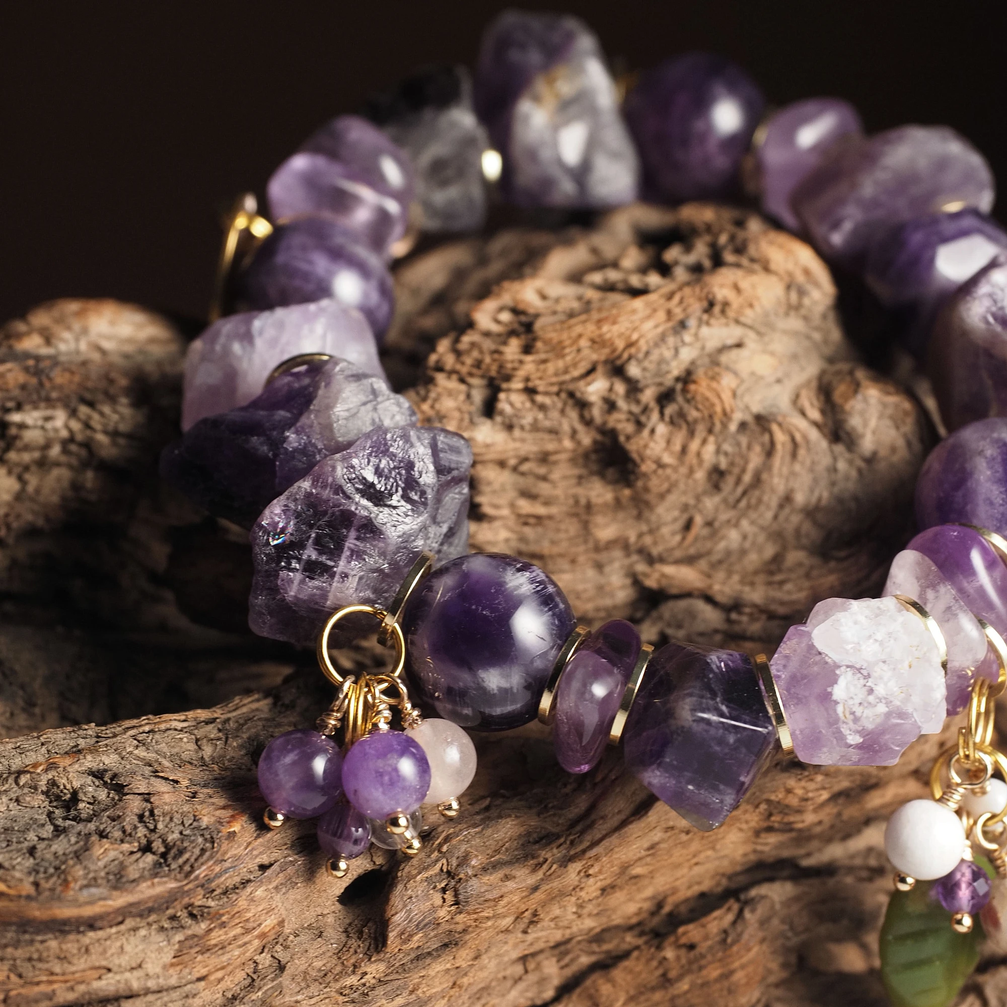 Браслет женский из Аметиста №2