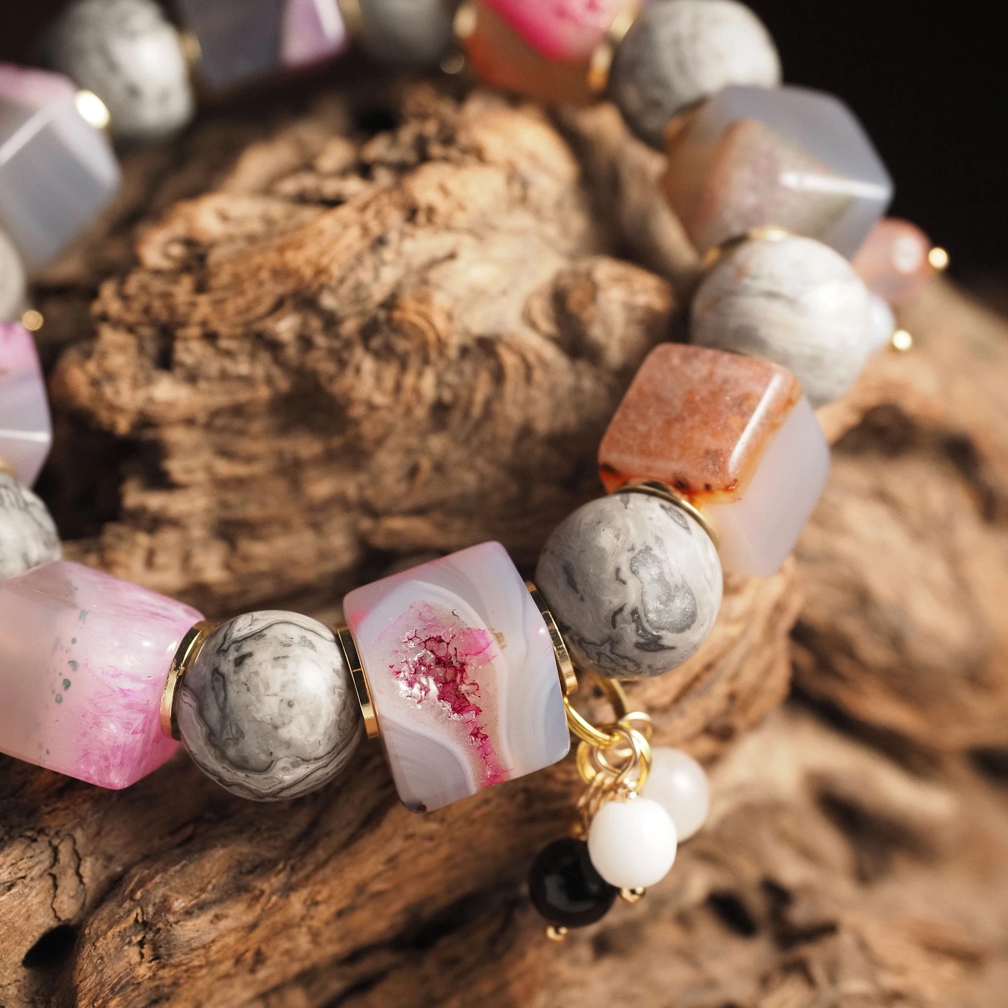 Новогодний браслет №2