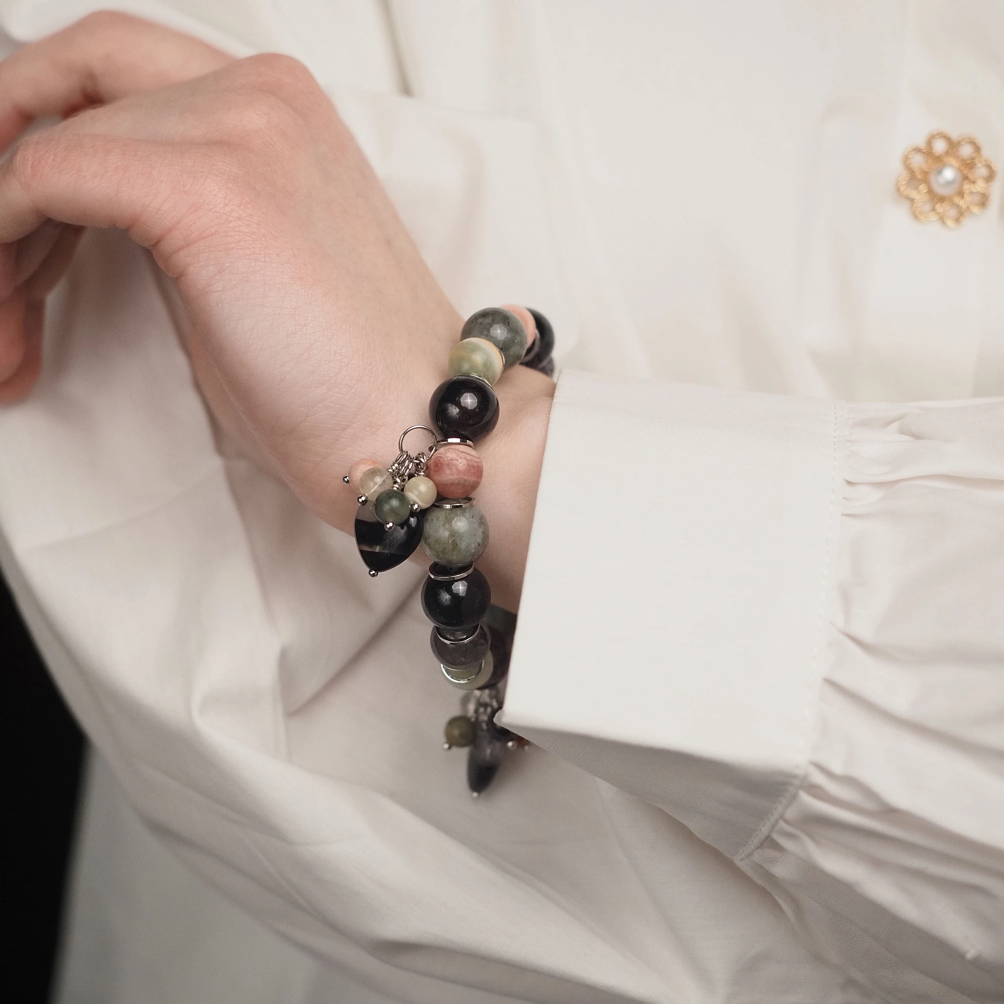 Аспектовый браслет «Тепло двоих» №2