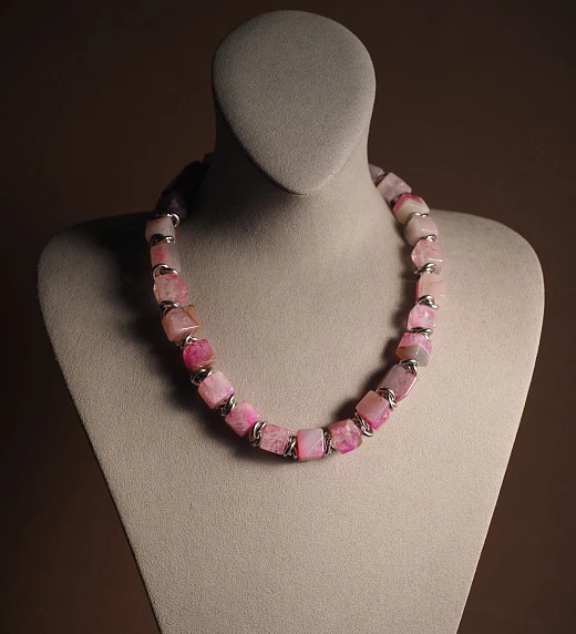 Чокер женский из Агата №1