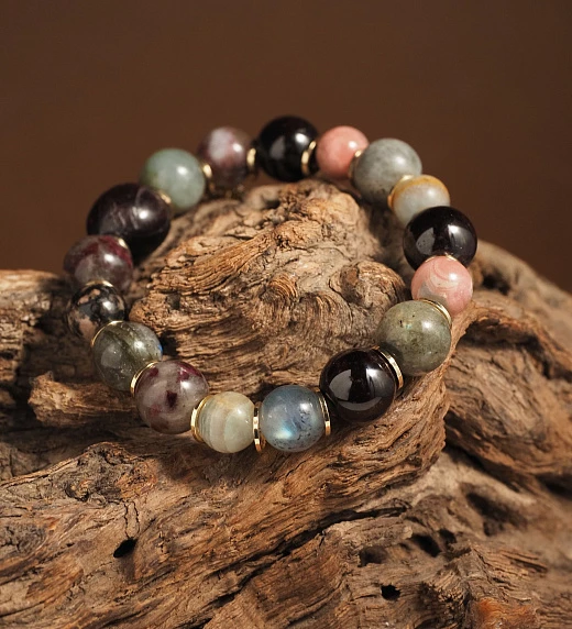 Аспектовый браслет «Тепло двоих» №1