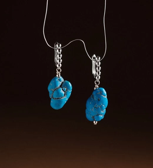 Серьги из Бирюзы