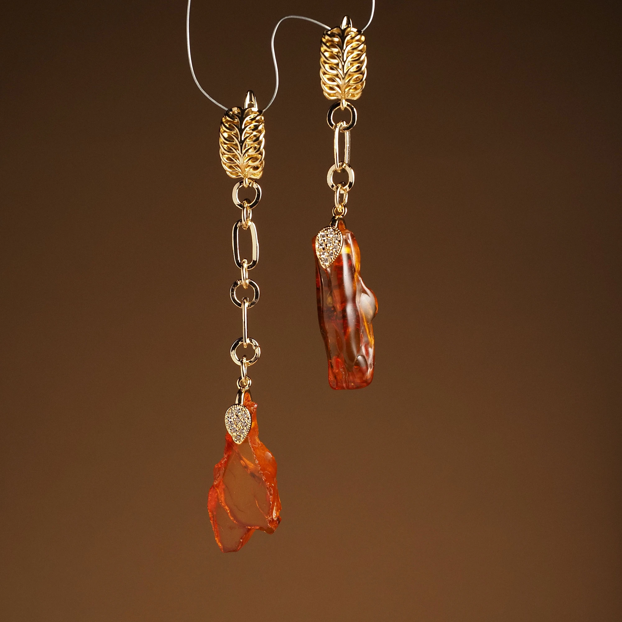 Серьги из Янтаря