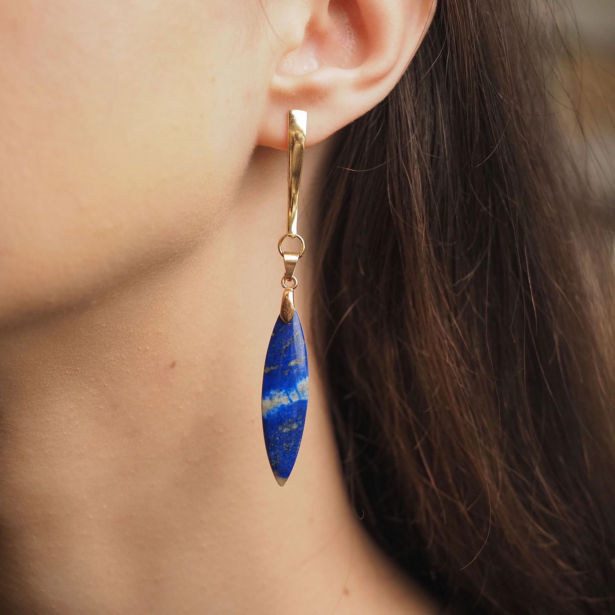 Серьги из Лазурита №3