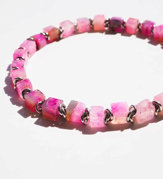 Чокер женский из Агата №1