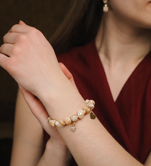 Браслет женский из Перламутра №3