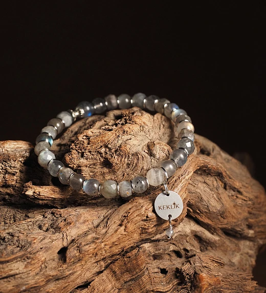 Браслет лаконичный из Лабрадора