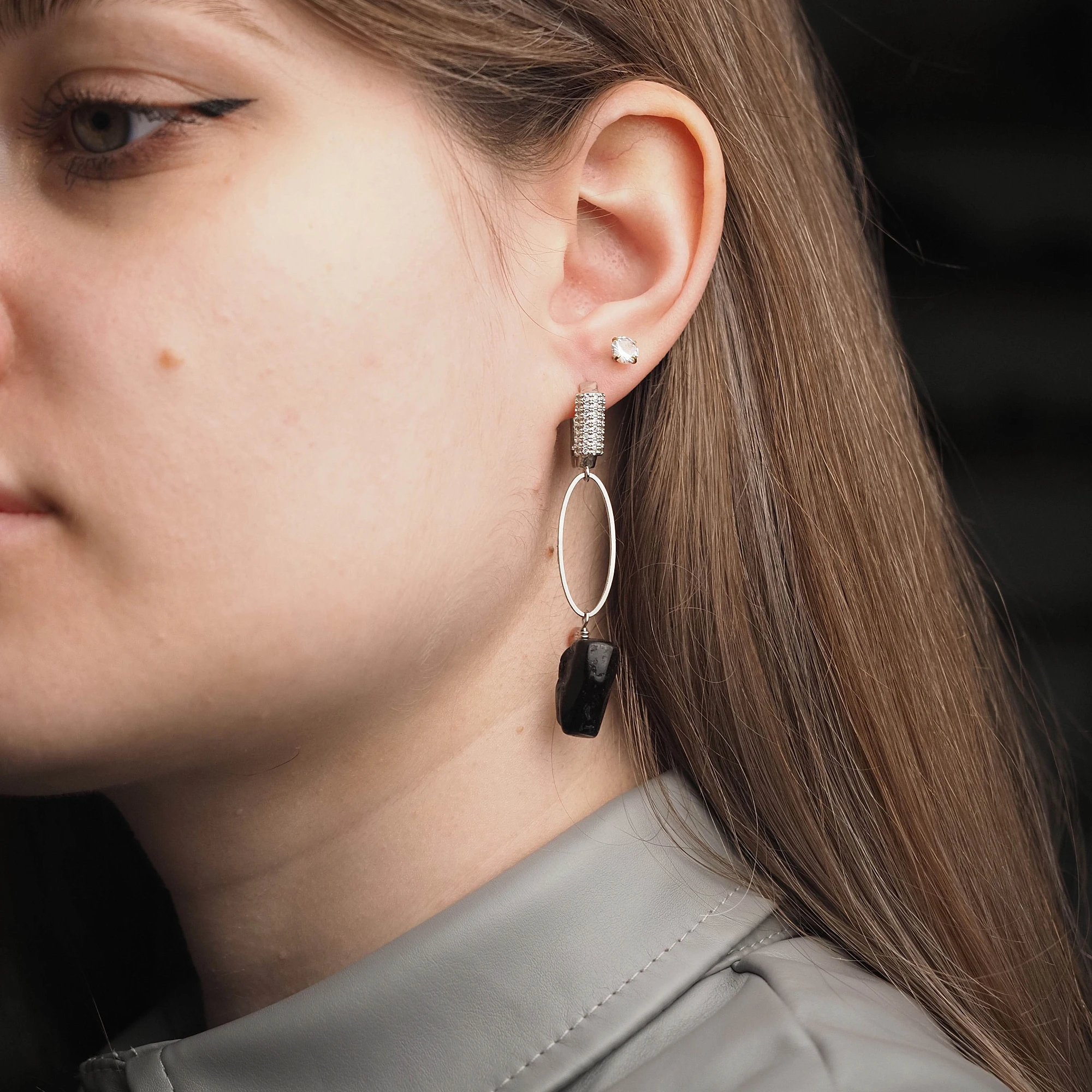 Серьги из Турмалина №2