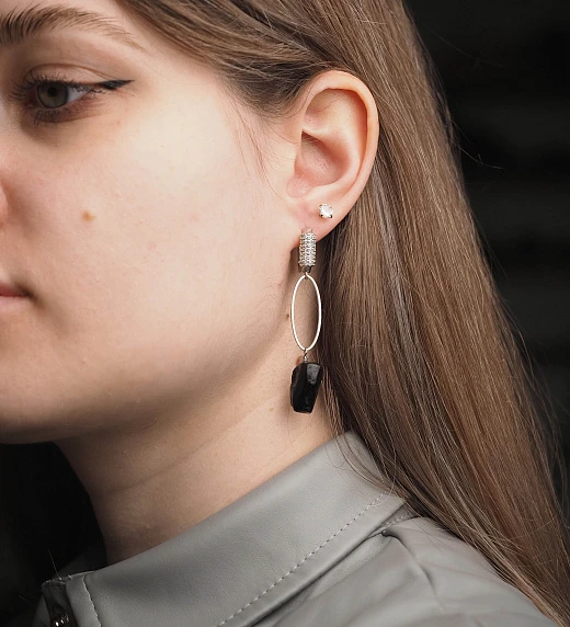 Серьги из Турмалина №2