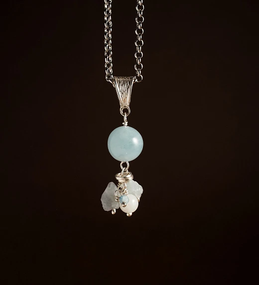 Подвеска из Аквамарина