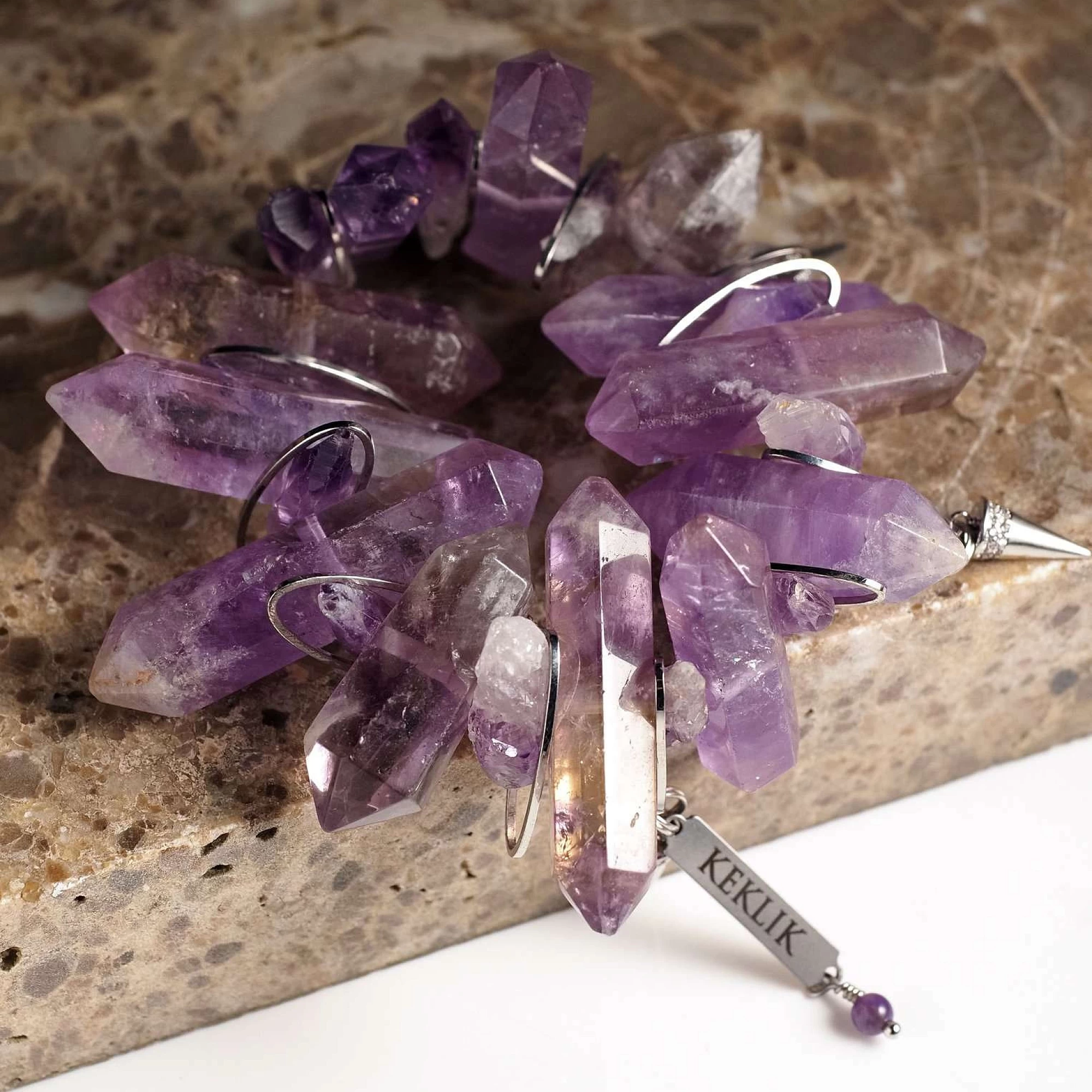 Браслет женский из Аметиста