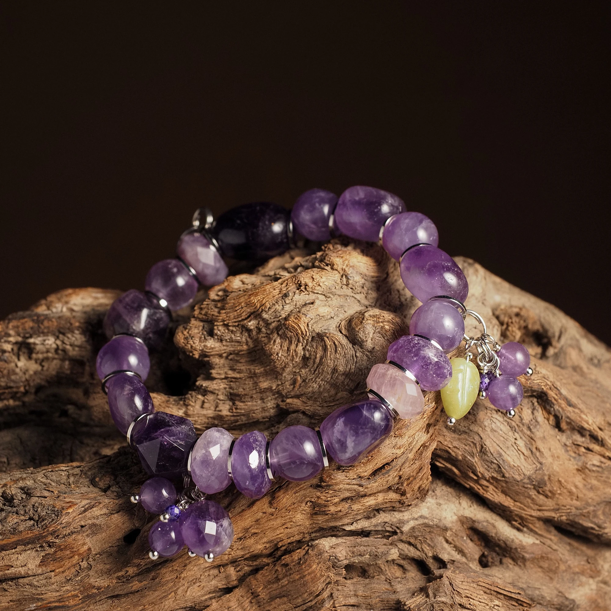 Браслет женский из Аметиста №4