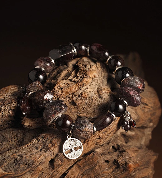 Браслет женский из Граната №4