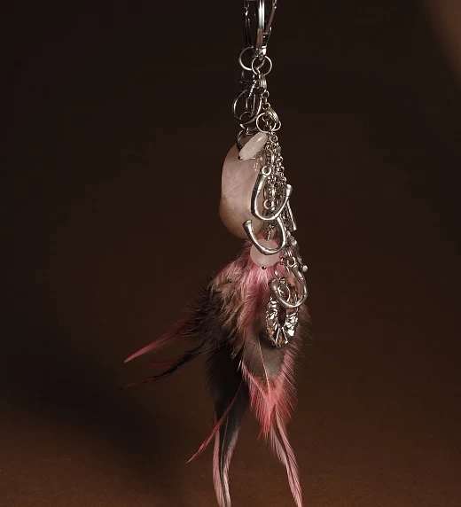 Брелок из Розового кварца