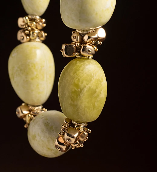 Чокер женский из Жадеита №1