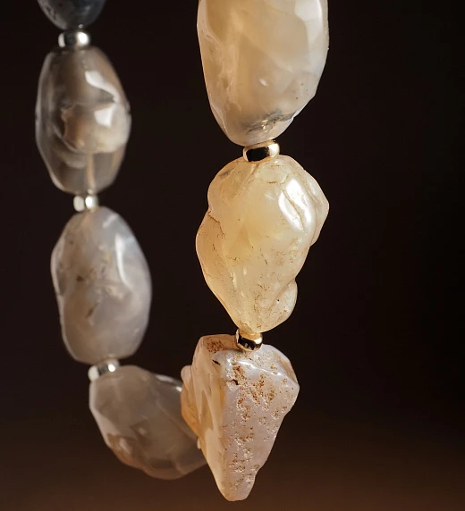 Чокер женский из Агата №2