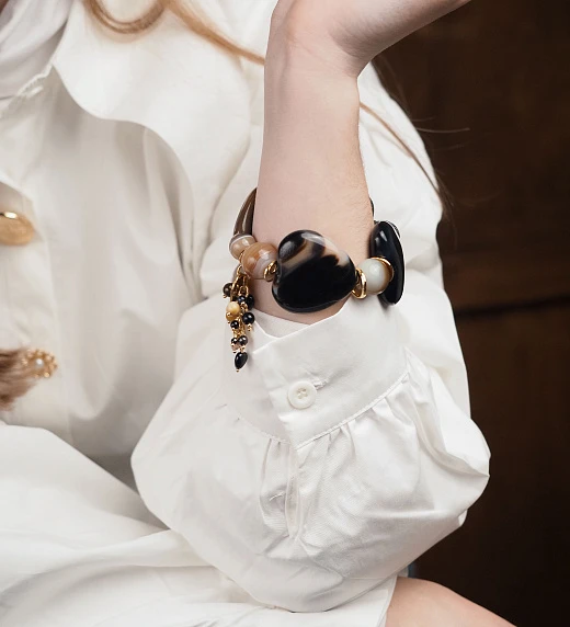 Браслет женский из Агата №8