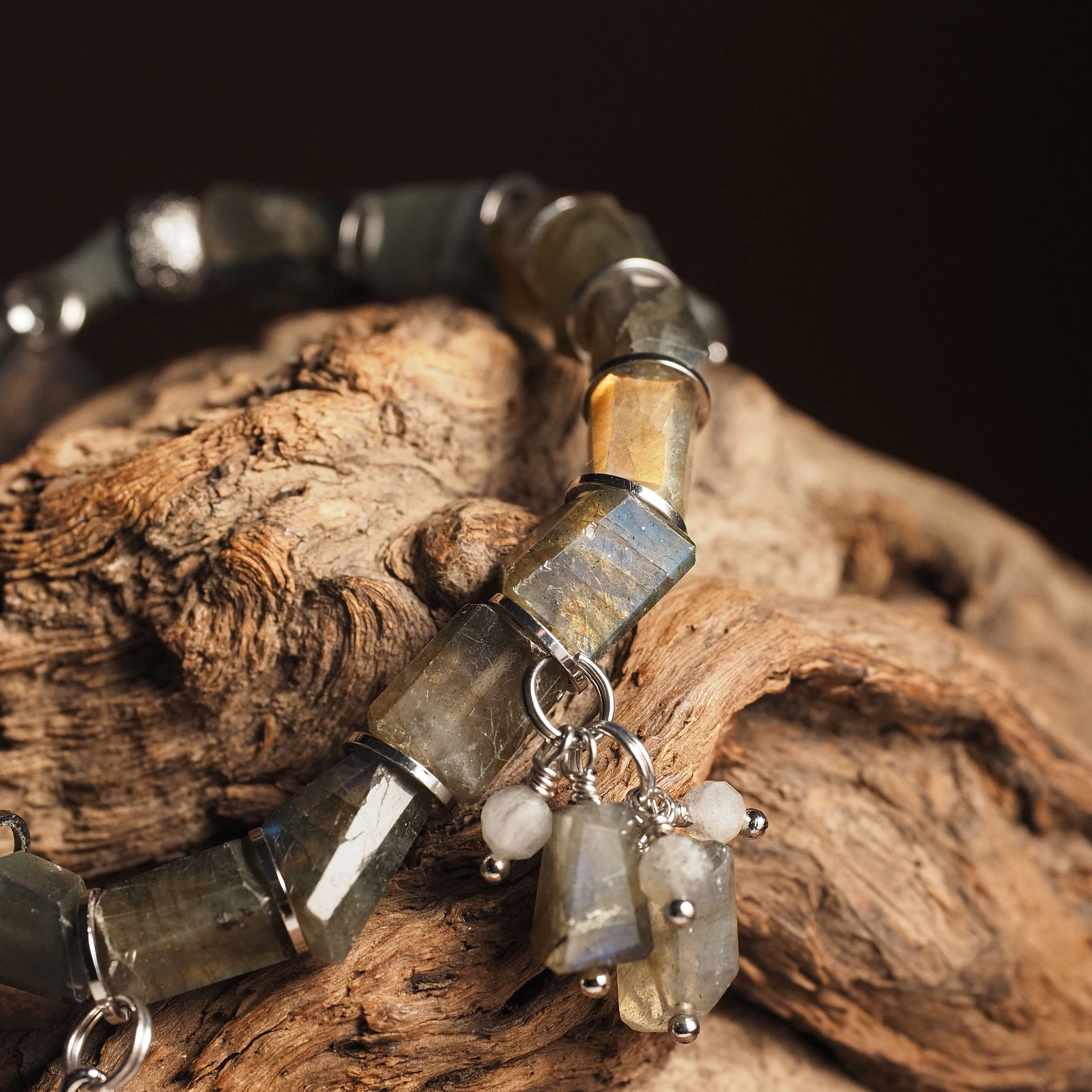 Браслет женский из Лабрадора №3