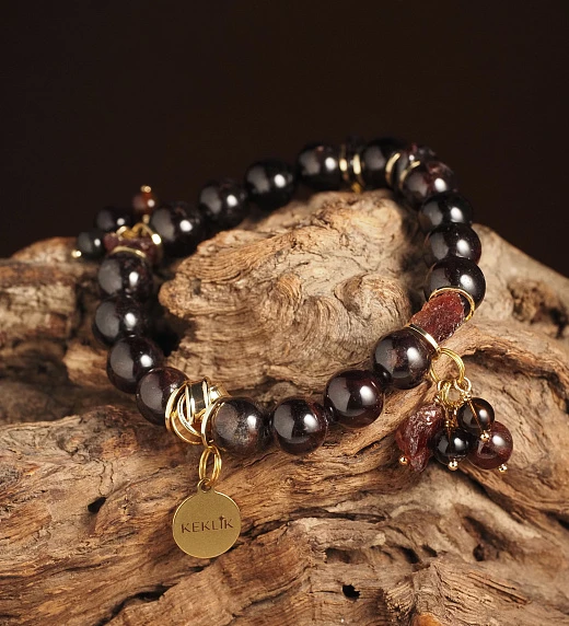 Браслет женский из Граната №1