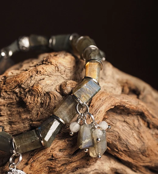 Браслет женский из Лабрадора №3