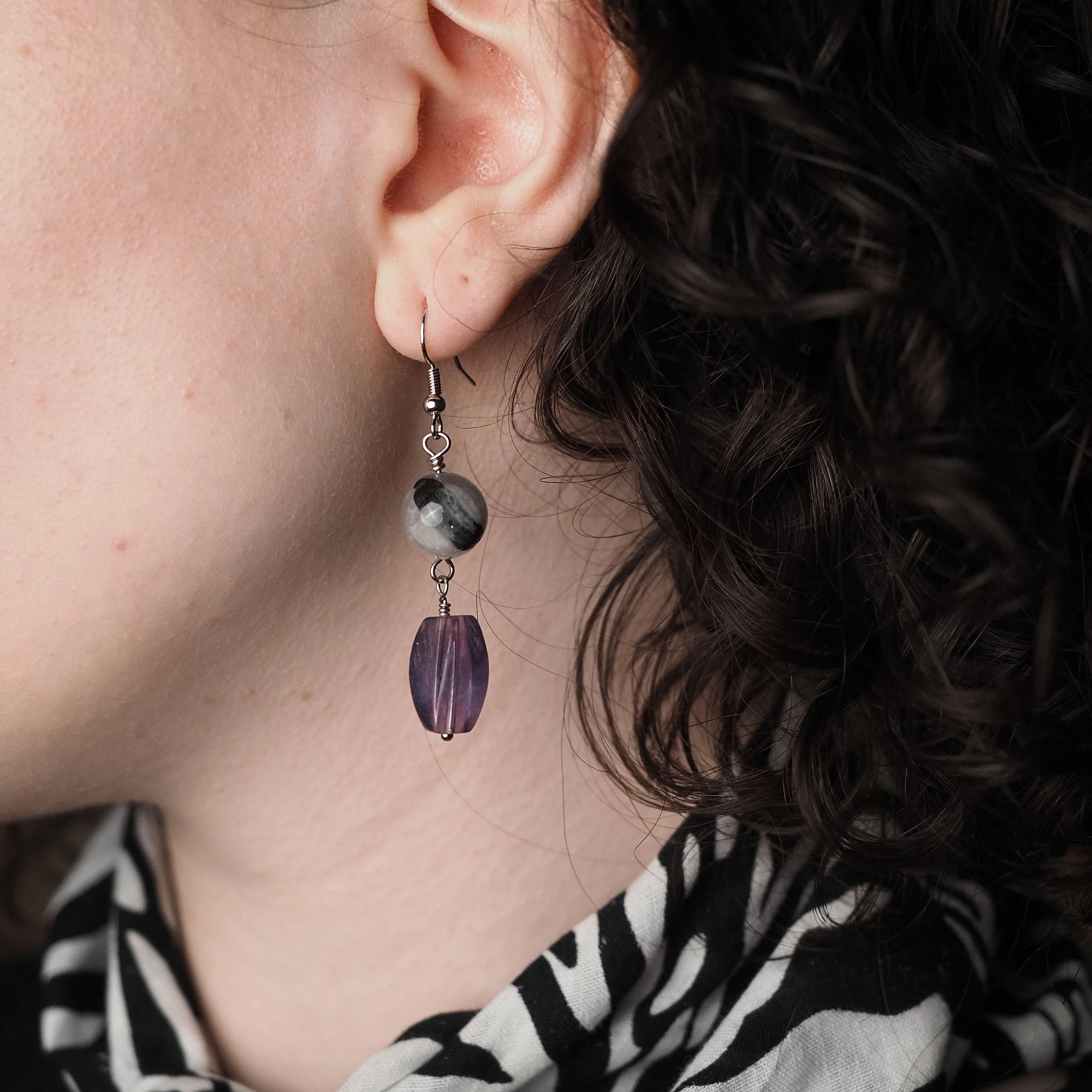 Серьги для 23-го числа рождения