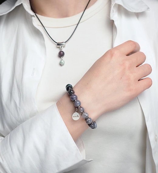 Браслет лаконичный для 21-го числа рождения