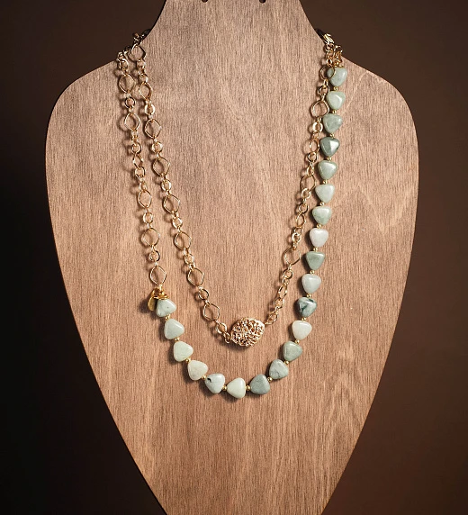 Колье из Нефрита №1