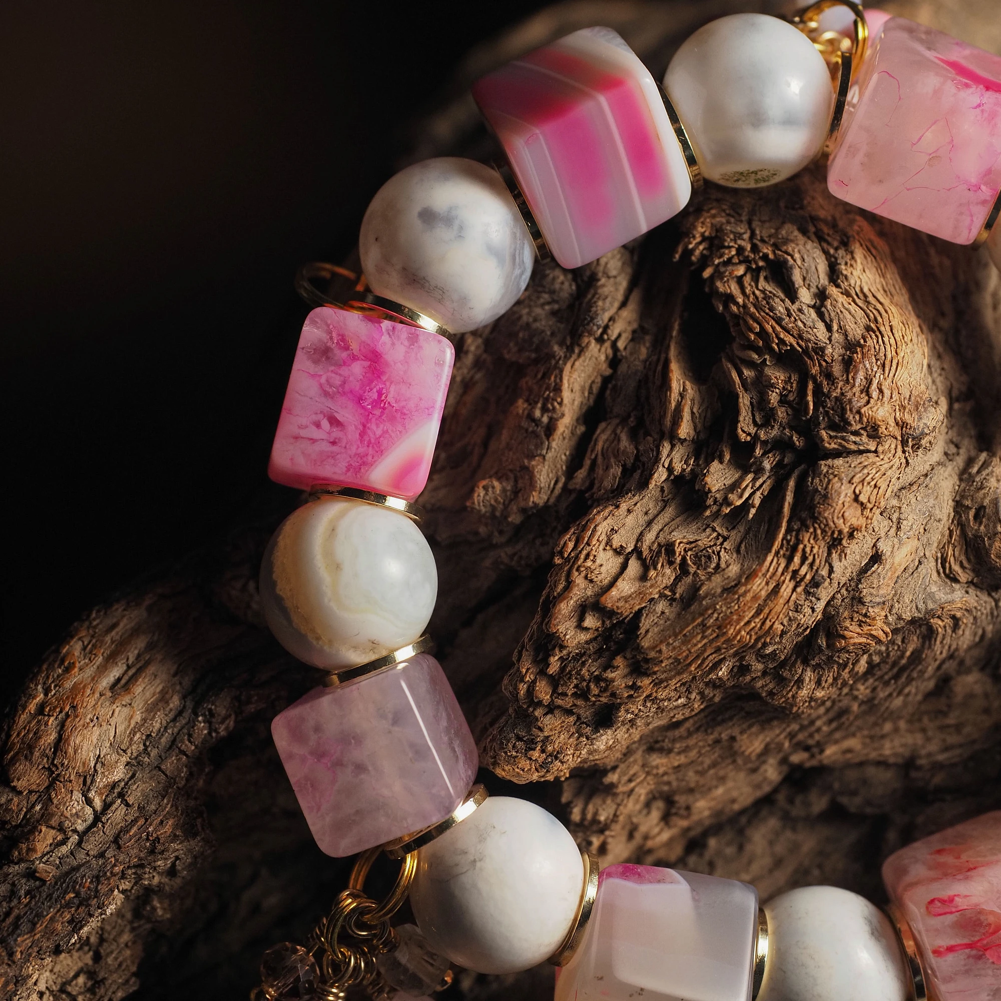 Новогодний браслет №4