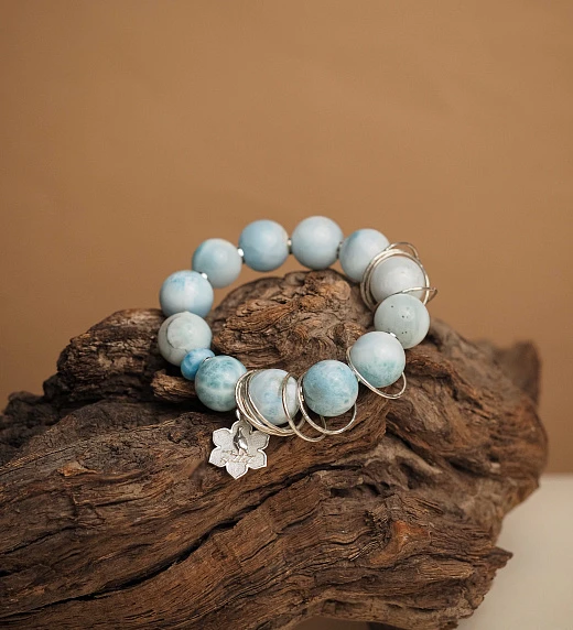 Браслет женский из Ларимара