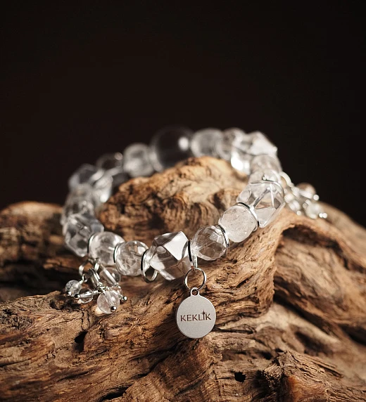 Браслет женский из Горного хрусталя