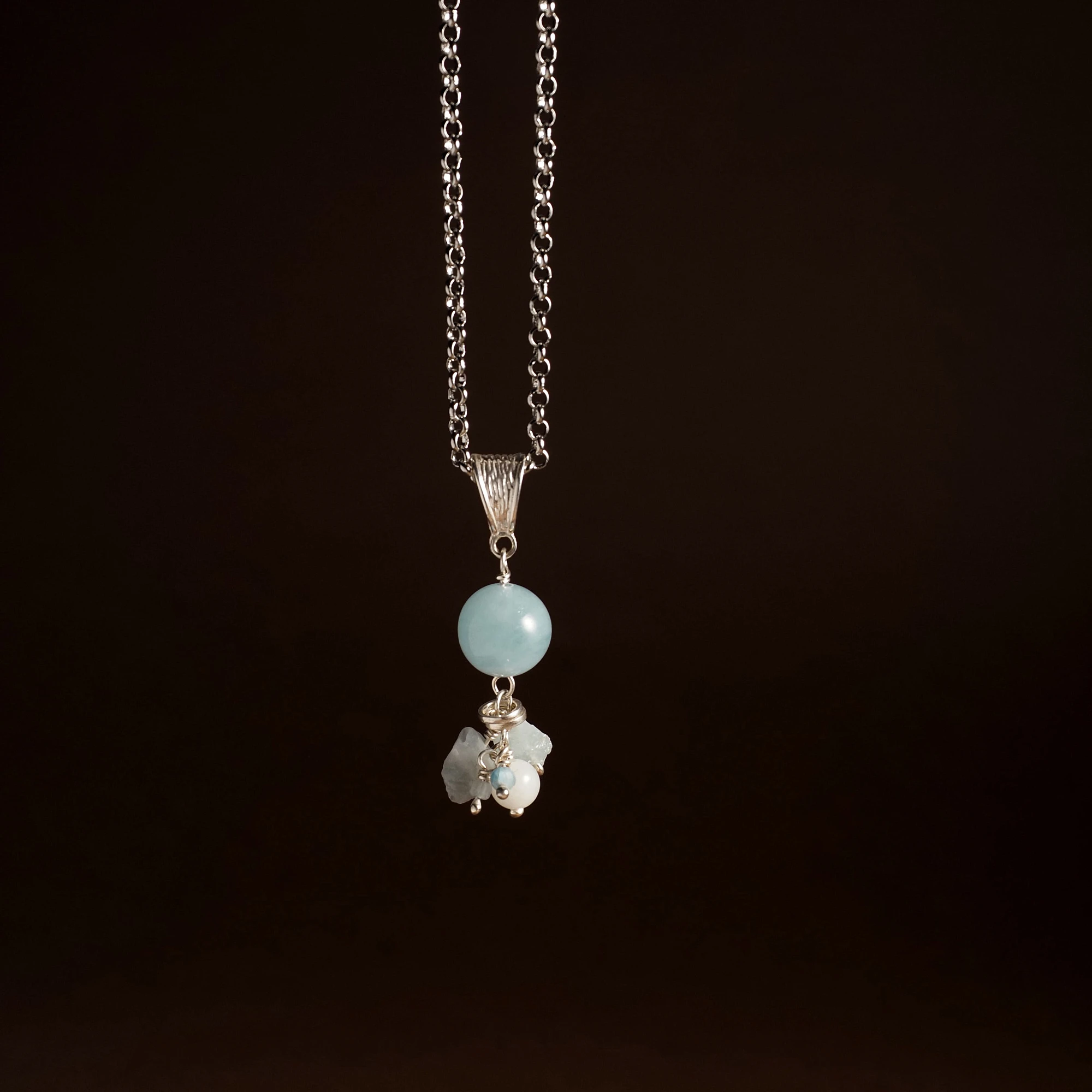 Подвеска из Аквамарина