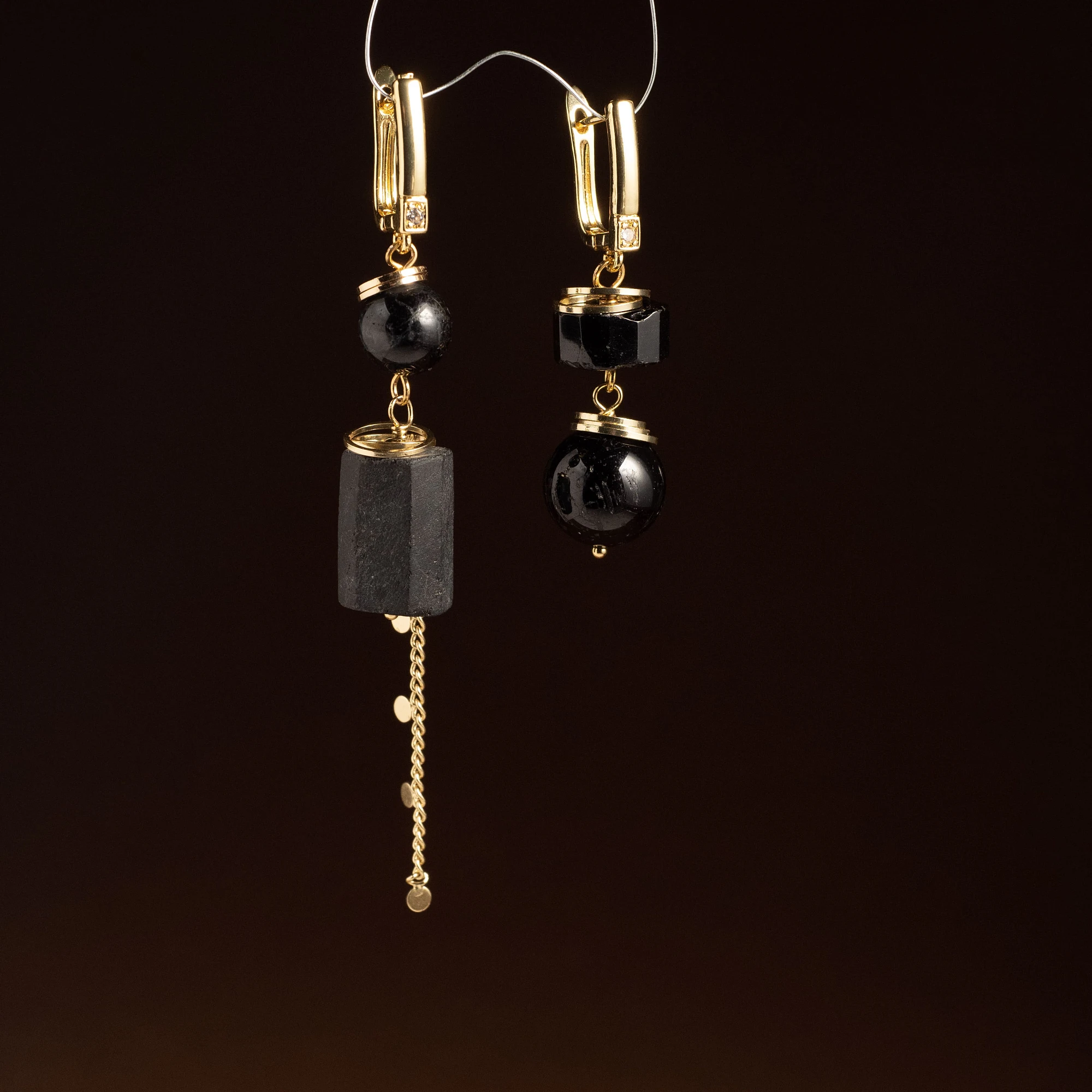 Серьги из Турмалина №1