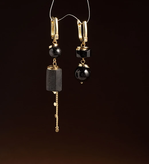 Серьги из Турмалина №1