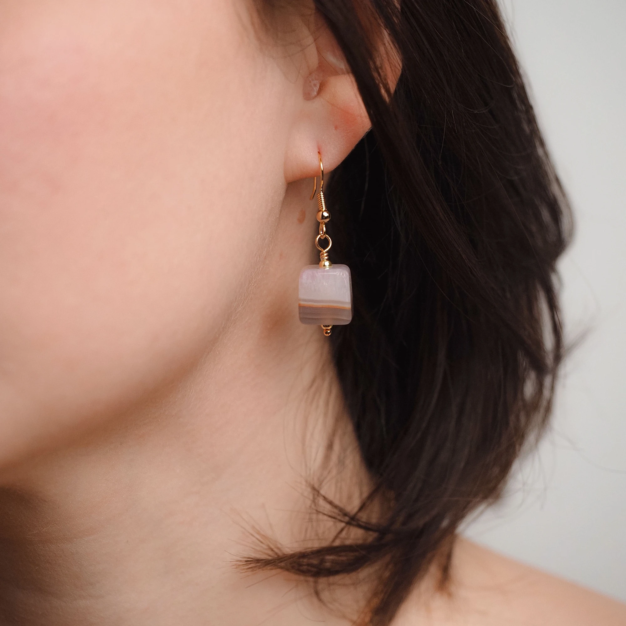 Серьги из Агата №3